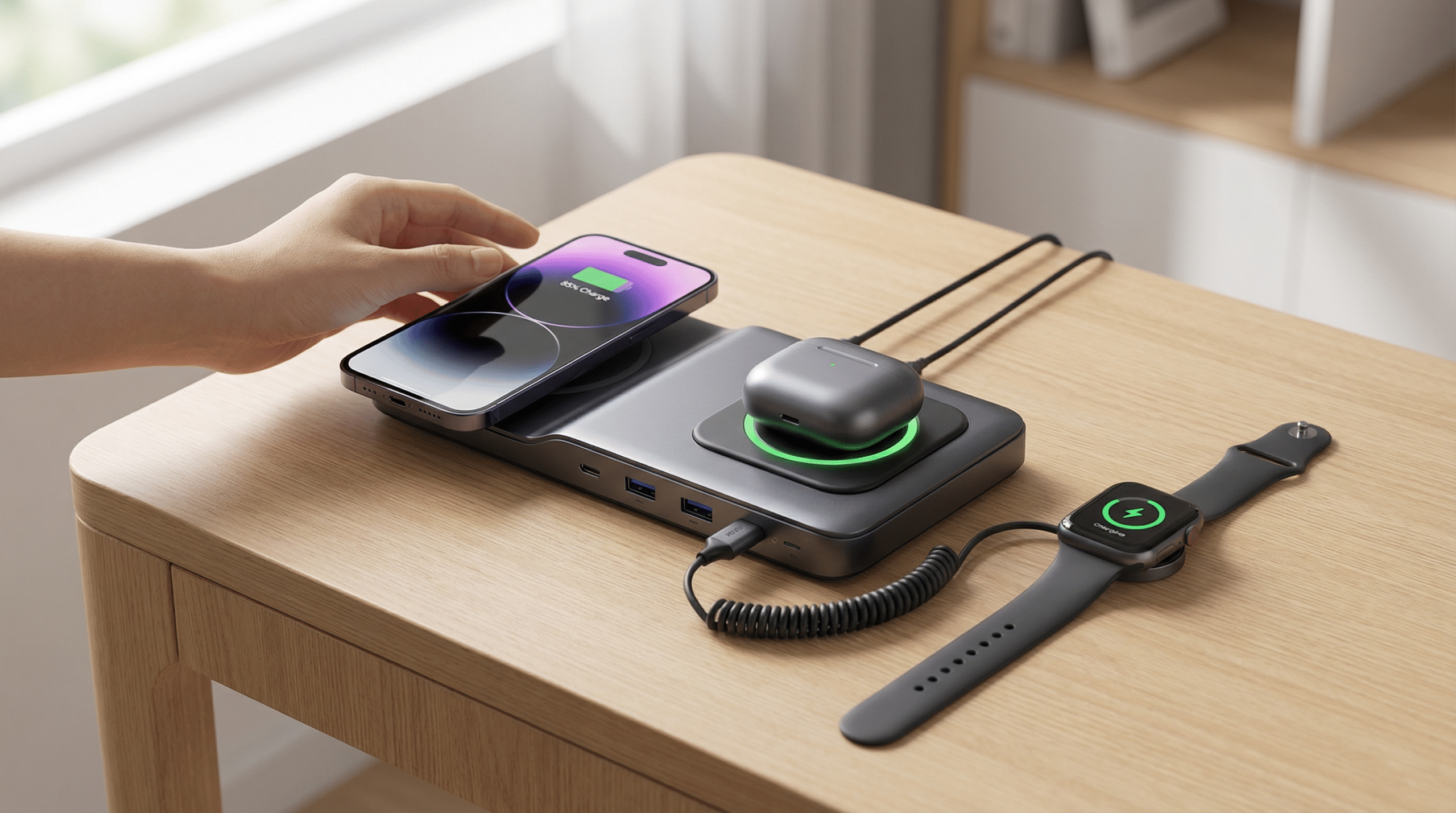 Person relaxing with heated eye mask in comfortable setting demonstrating soothing eye care therapy