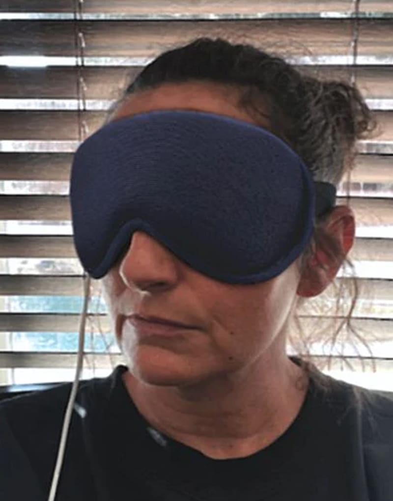 Customer result image displaying improved eye comfort and satisfaction